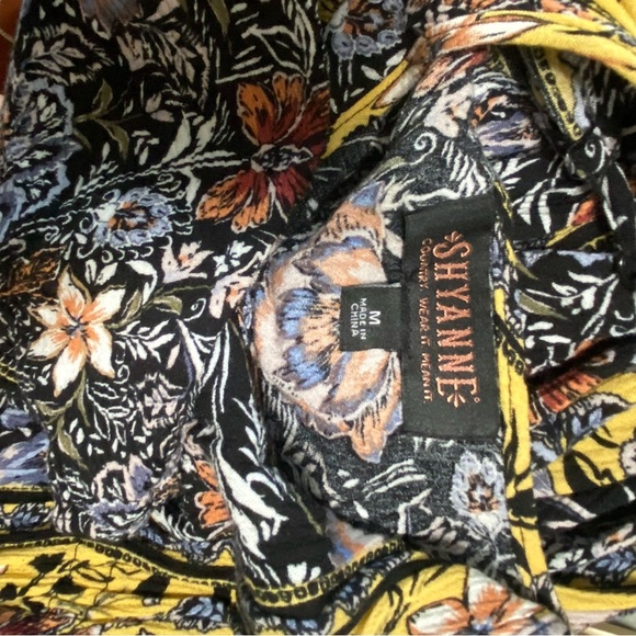 Shyanne Boho Floral Print Spaghetti Strap Festival Concert Beach Dress Medium - Picture 5 of 5